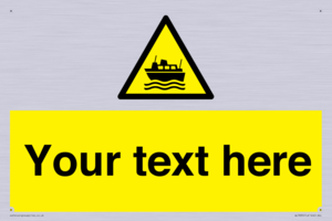 Custom warning ferries crossing vessels